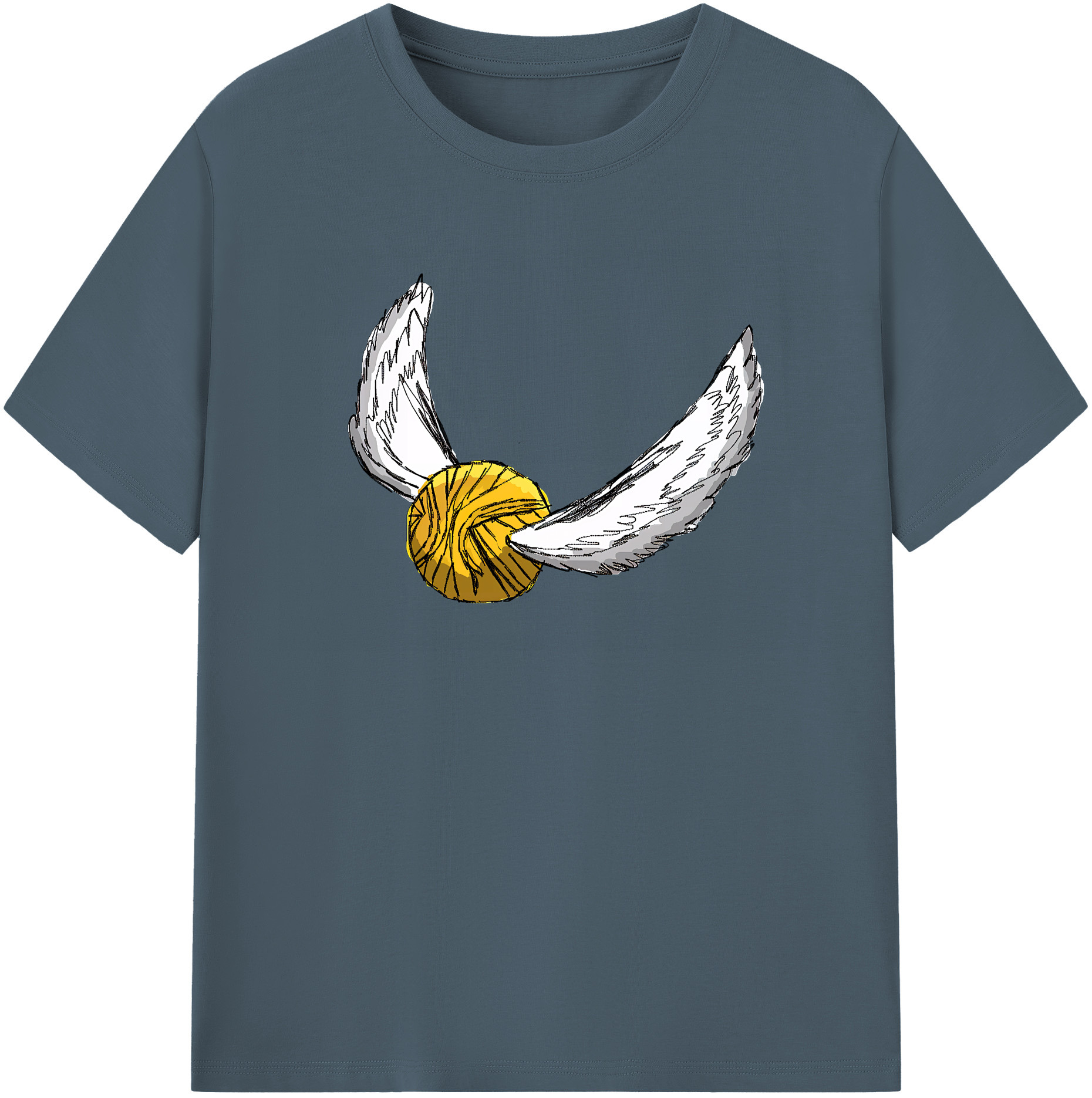 （画像用） Harry Potter ハリー・ポッターシリーズ 綿100％半袖Tシャツ（フロントプリント）